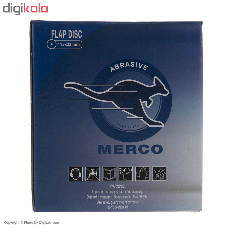 مجموعه 10عددی سنباده فلاپ دیسک مدل Z80-11522