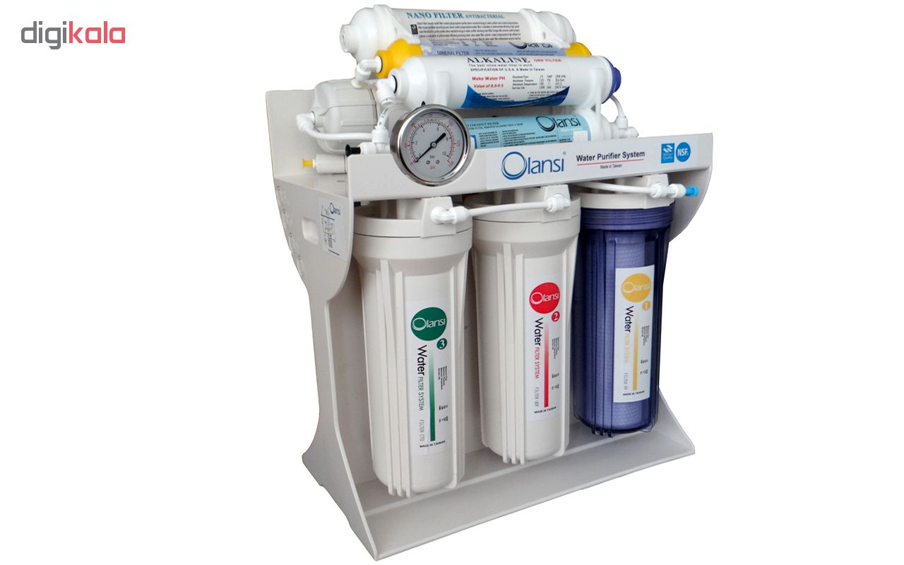 دستگاه تصفیه کننده آب اولانسی مدل RO-A930 به همراه فیلتر بسته 4 عددی