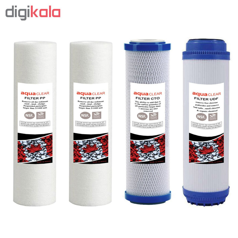 دستگاه تصفیه کننده آب آکوآ کلر مدل RO-C172 به همراه فیلتر بسته 4 عددی