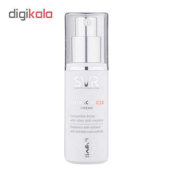 کرم روشن کننده و ضد چروک اس وی آر مدل Hydracid C20 حجم 30 میلی لیتر