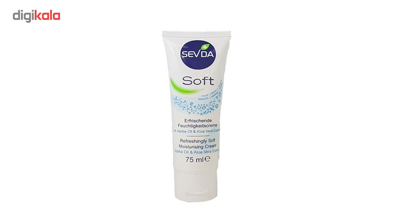 کرم مرطوب کننده سودا مدل Soft حجم 75 میلی لیتر