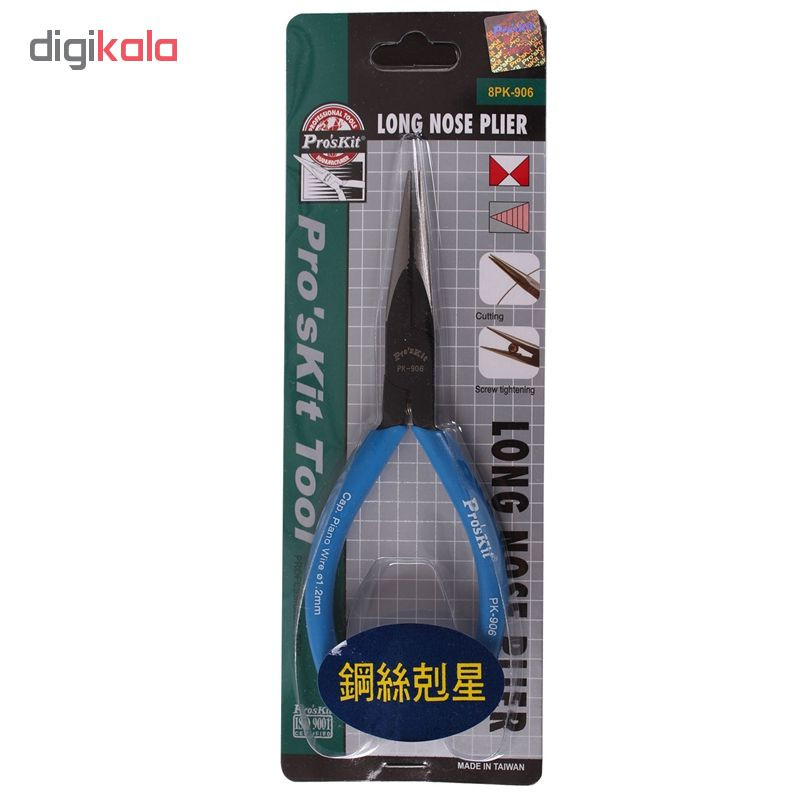 انبر دم باریک پروسکیت مدل 8PK-906 سایز 5.5 اینچ