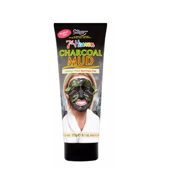 ماسک صورت مونته ژنه سری 7th Heaven مدل Charcoal Mud وزن 15.0 گرم