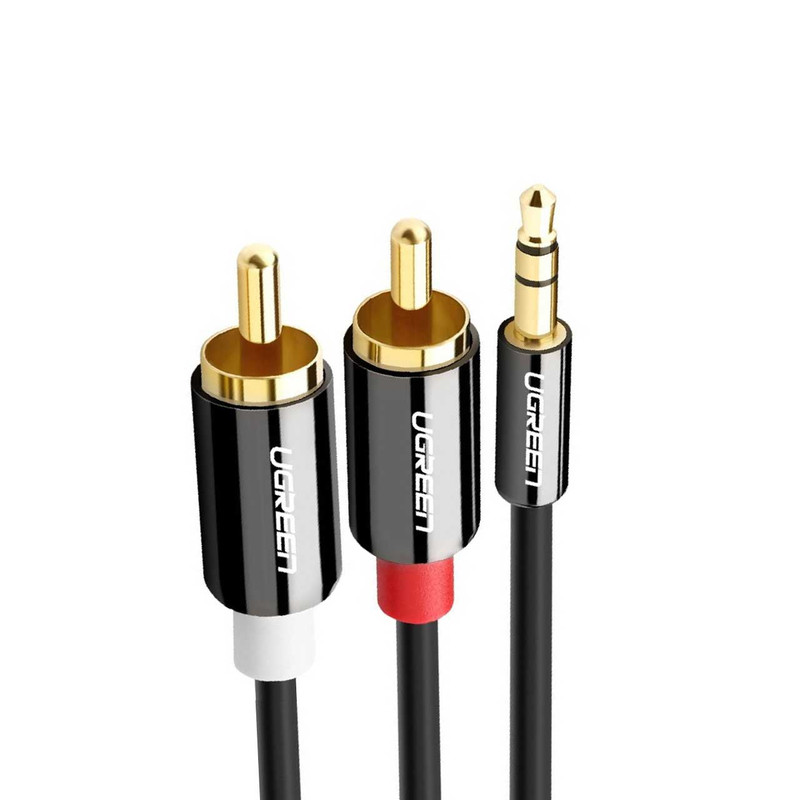 کابل  1 به 2 RCA یوگرین مدل 10583 طول 1.5 متر