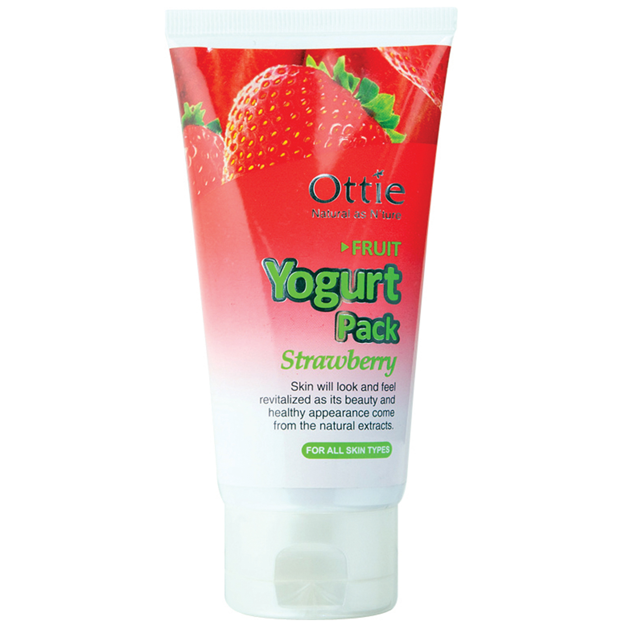 ماسک صورت اوتی مدل Strawberry حجم 150 میلی لیتر