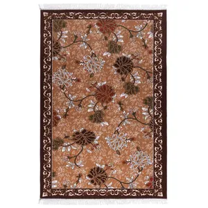 گلیم نه متری ماشینی دنیای فرش کاشان طرح افشان