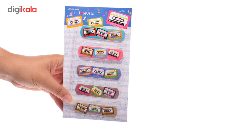 چسب زخم ترانه طرح Nostalgicسایز 15 سانتی متر بسته 5 عددی
