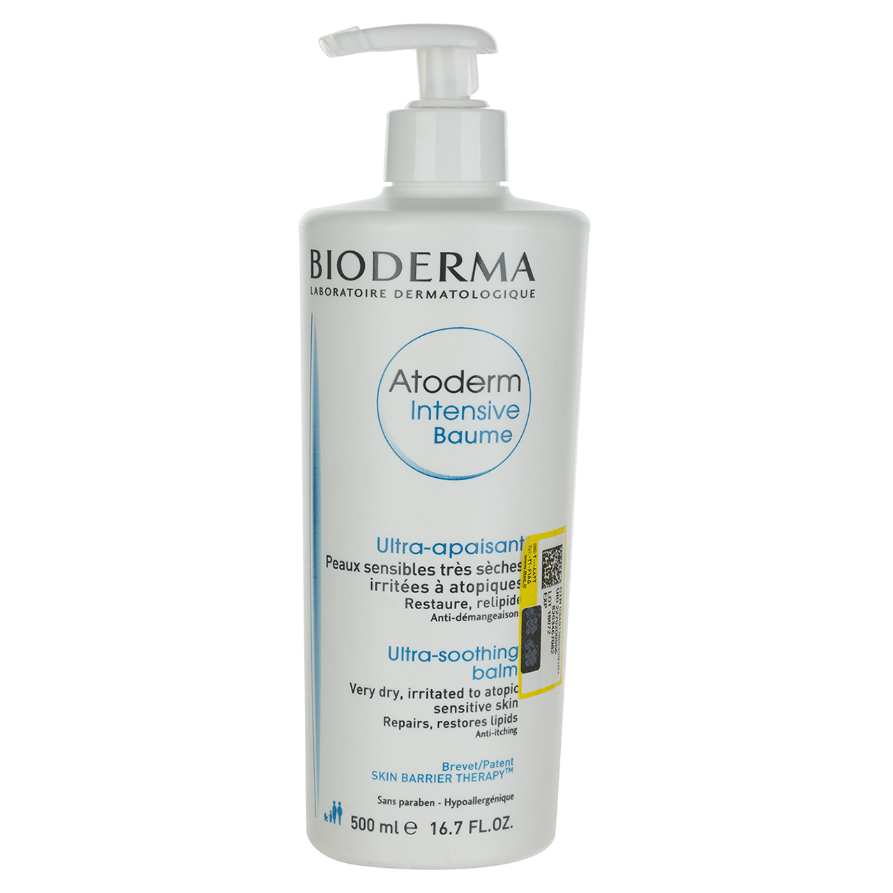 بالم التیام بخش صورت و بدن بایودرما مدل Atoderm حجم 500 میلی لیتر