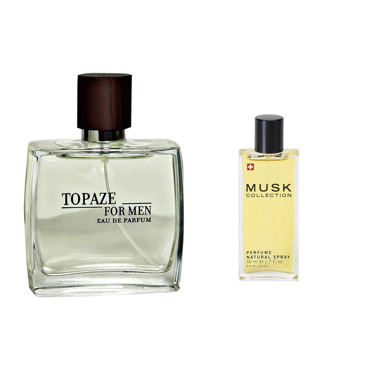 پک ادو پرفیوم مردانه استاویتا مدل Topaze به همراه ادو پرفیوم مردانه استاویتا مدل Musk Collection حجم50 میل