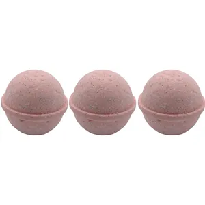 کوکتل نمک حمام مدل STRAWBERRY 01 وزن 60 گرم بسته 3 عددی