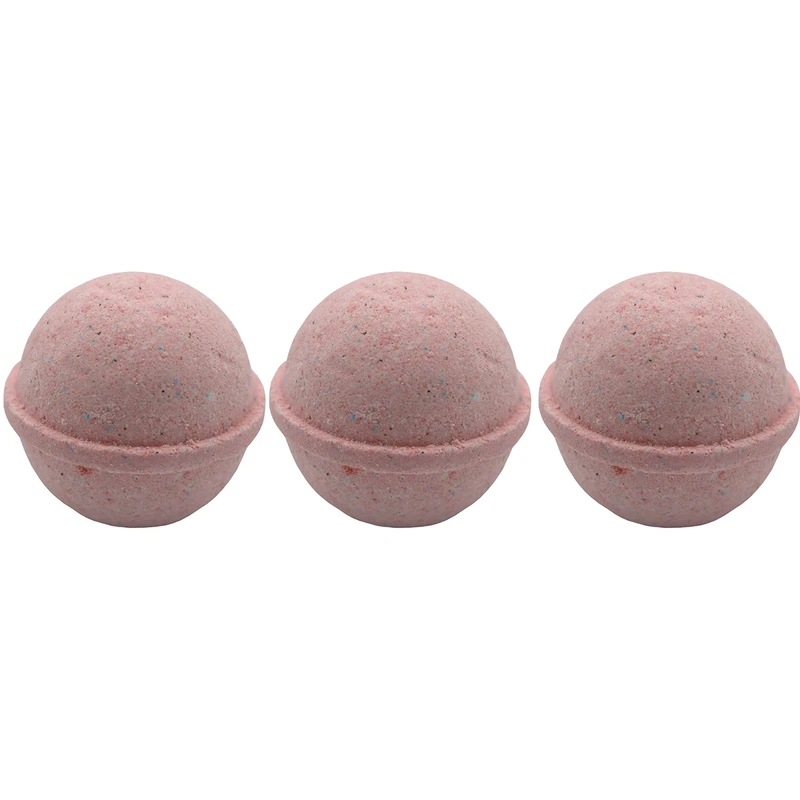 کوکتل نمک حمام مدل STRAWBERRY 01 وزن 60 گرم بسته 3 عددی