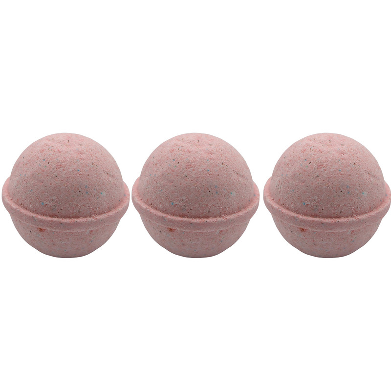 کوکتل نمک حمام مدل STRAWBERRY 01 وزن 60 گرم بسته 3 عددی