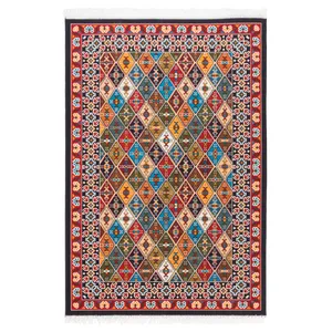 گلیم ماشینی شش متری دنیای فرش کد 603