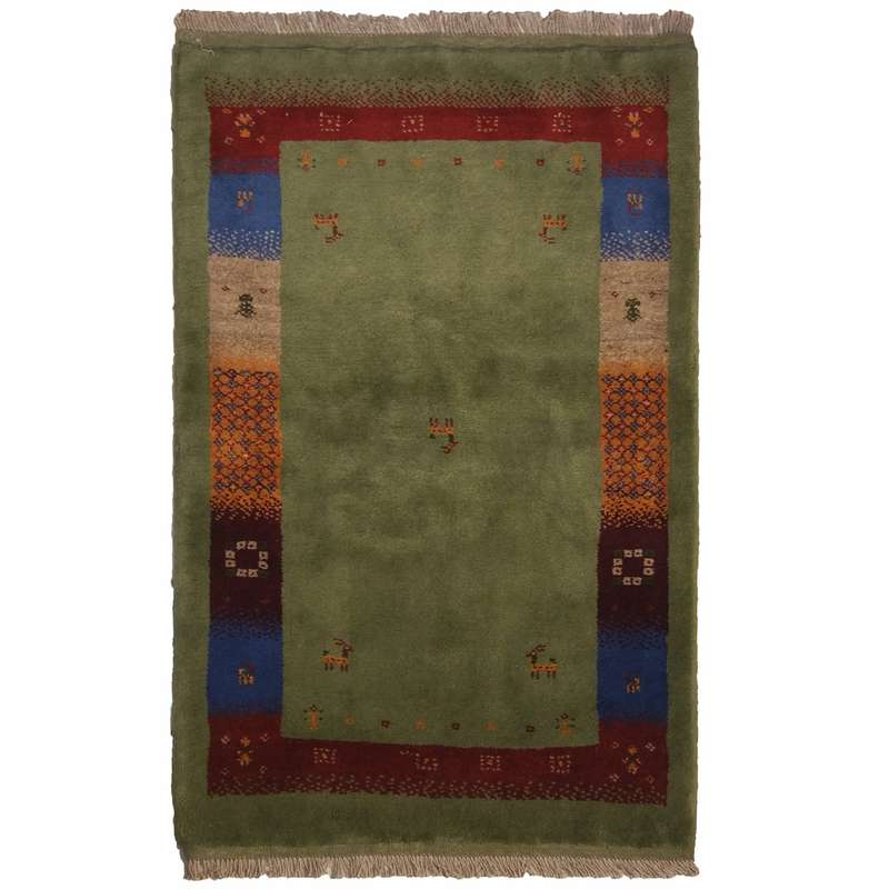 گبه دستبافت یک متری ذرع چارک کد NKP.Z 246