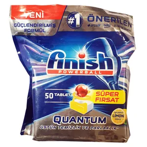 قرص ماشین ظرفشویی فینیش مدل Yeni Quantum بسته 50 عددی وزن 1000 گرم