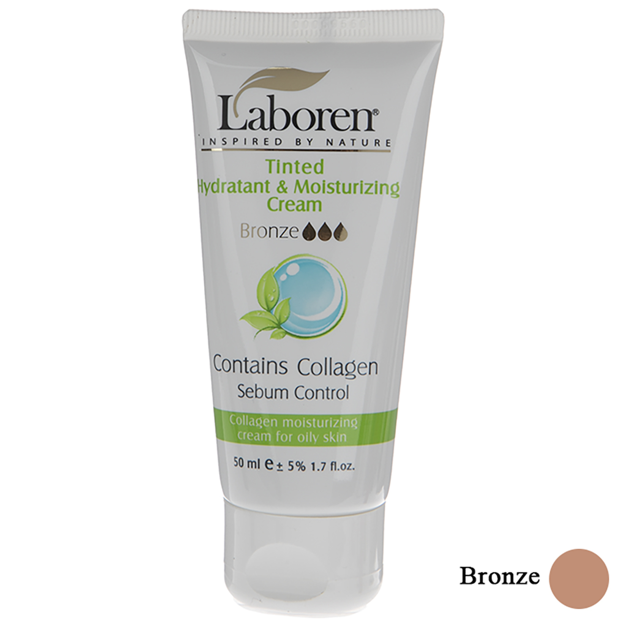 کرم مرطوب کننده رنگی لابورن مدل Oily Bronze حجم 55 میلی لیتر