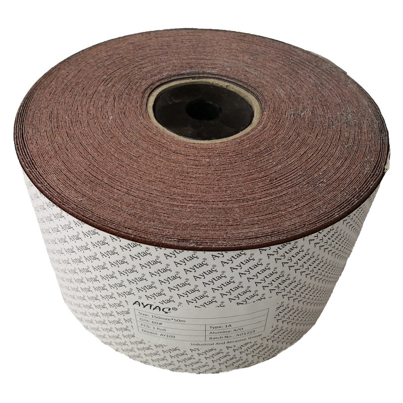 رول سنباده آیتاچ مدلabrasive cloth roll به طول 50 متر سایز 320