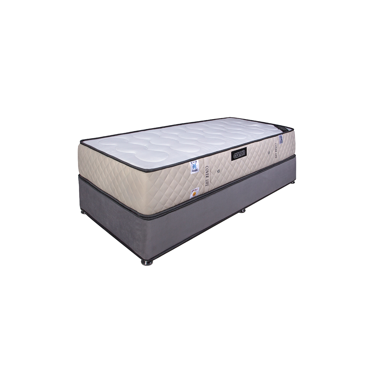 تشک یک نفره کارن مدل cover life سایز 120×200 سانتی متر