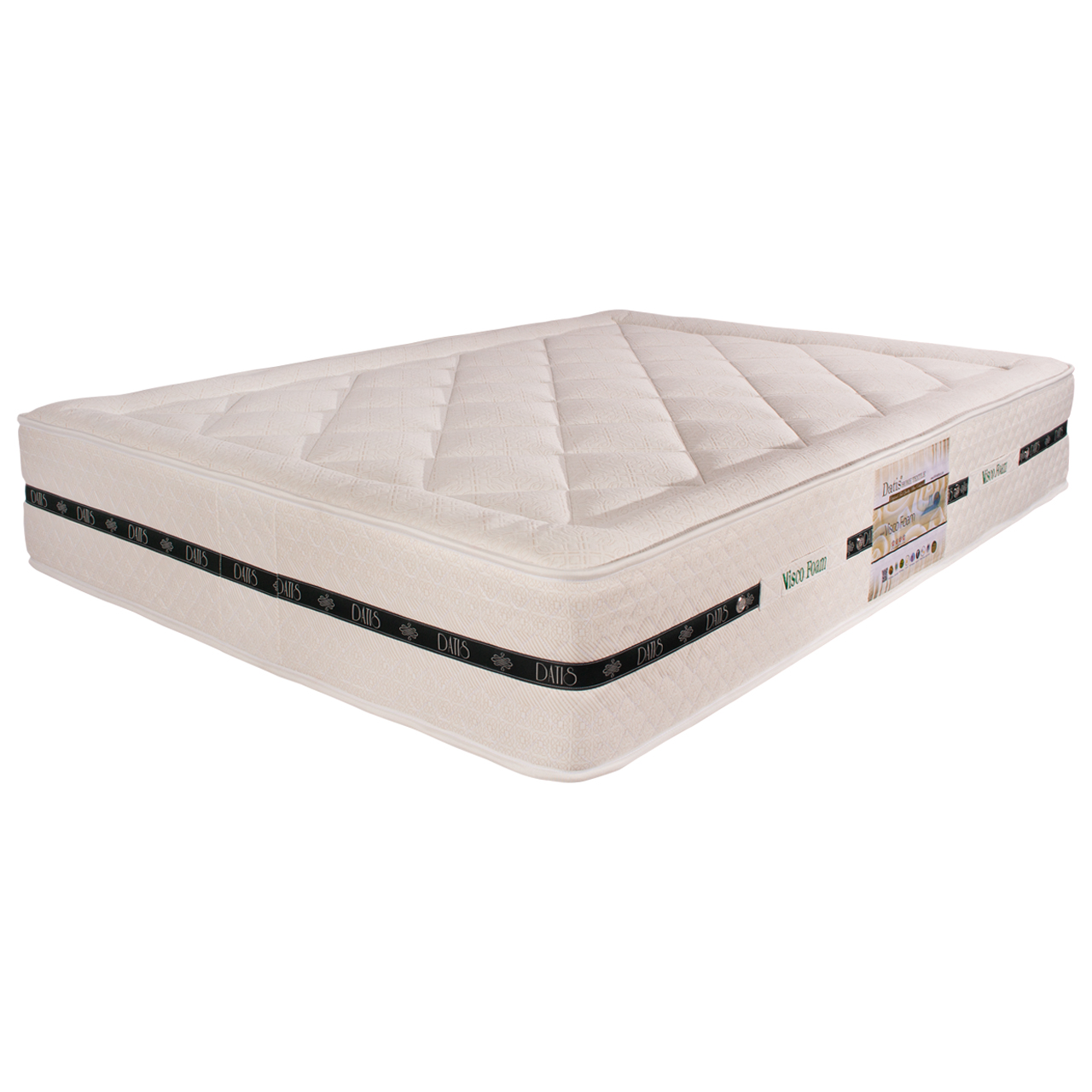 تشک دو نفره داتیس مدل Visco Foam سایز 140× 200 سانتی متر