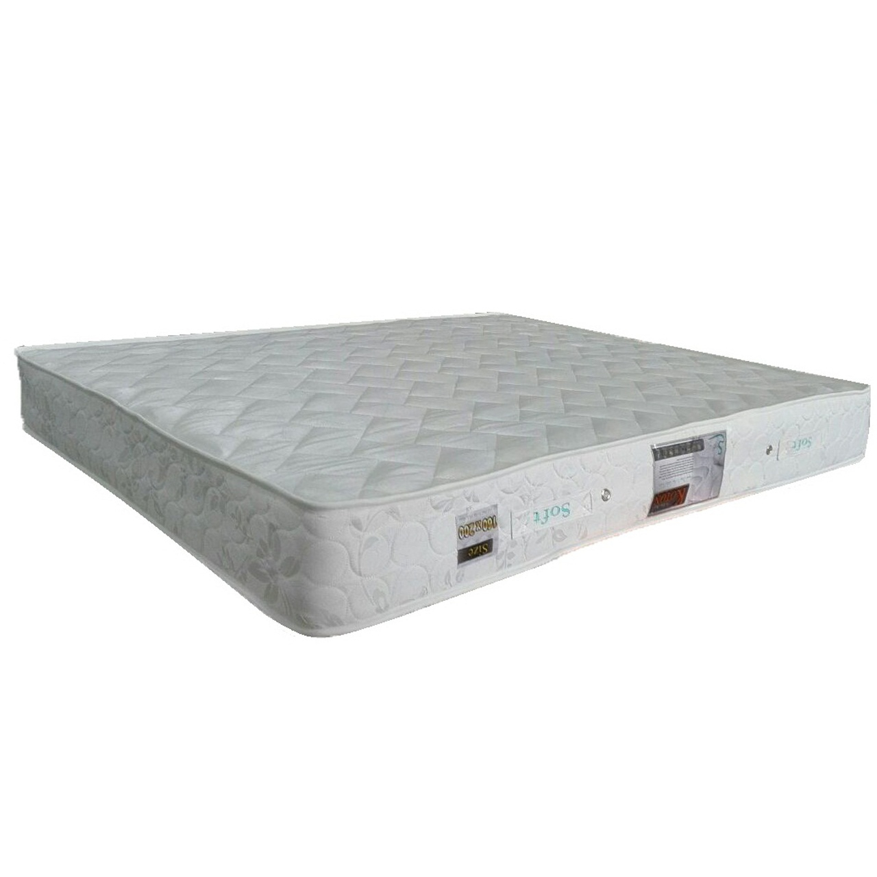 تشک یکنفره آمیتیس مدل طبی فنری saft سایز 120×200