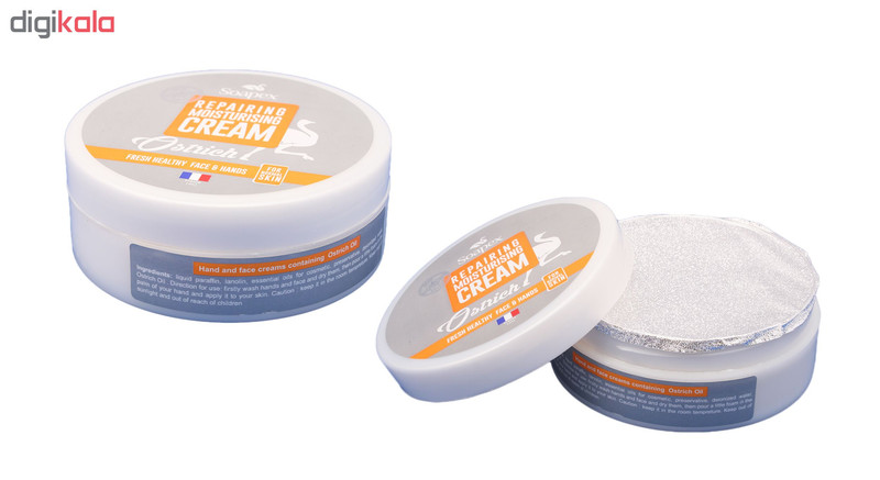 کرم مرطوب کننده سوپکس مدل ostrich حجم 200 میلی لیتر