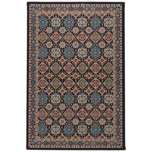 گلیم ماشینی سه متری دنیای فرش طرح آفتاب کد 400