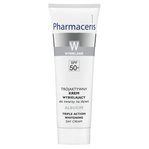 کرم روشن کننده و ضد لک فارماسریز مدل Albucin SPF50 حجم 50 میلی لیتر
