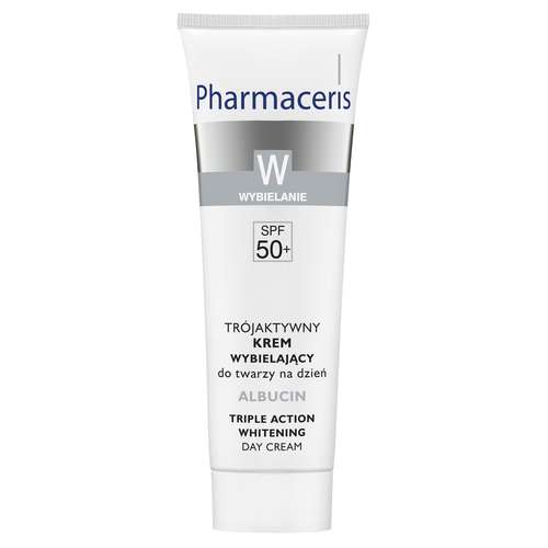 کرم روشن کننده و ضد لک فارماسریز مدل Albucin SPF50 حجم 40 میلی لیتر