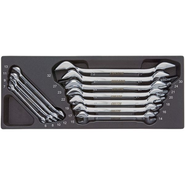 مجموعه 11 عددی آچار تخت کاستور مدل WS-23211S مجموعه 11 عددی آچار تخت کاستور مدل WS-23211S