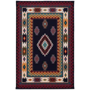 گلیم ماشینی شش متری دنیای فرش طرح سپیده کد 401