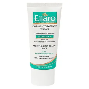 کرم مرطوب کننده دست و صورت الارو مدل Vitamin E حجم 50 میلی لیتر