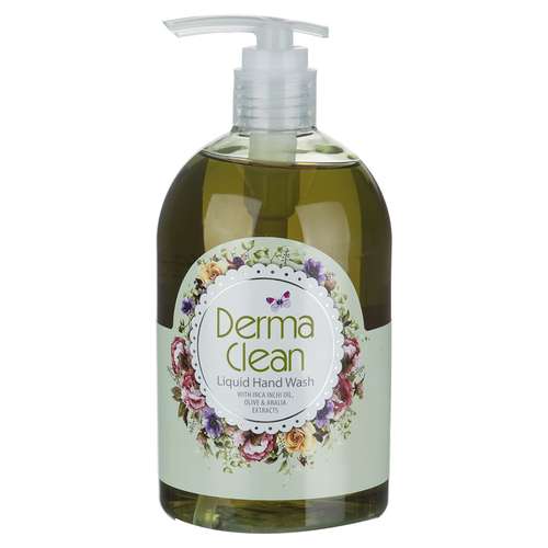 مایع دستشویی درما کلین مدل Olive حجم 500 میلی لیتر