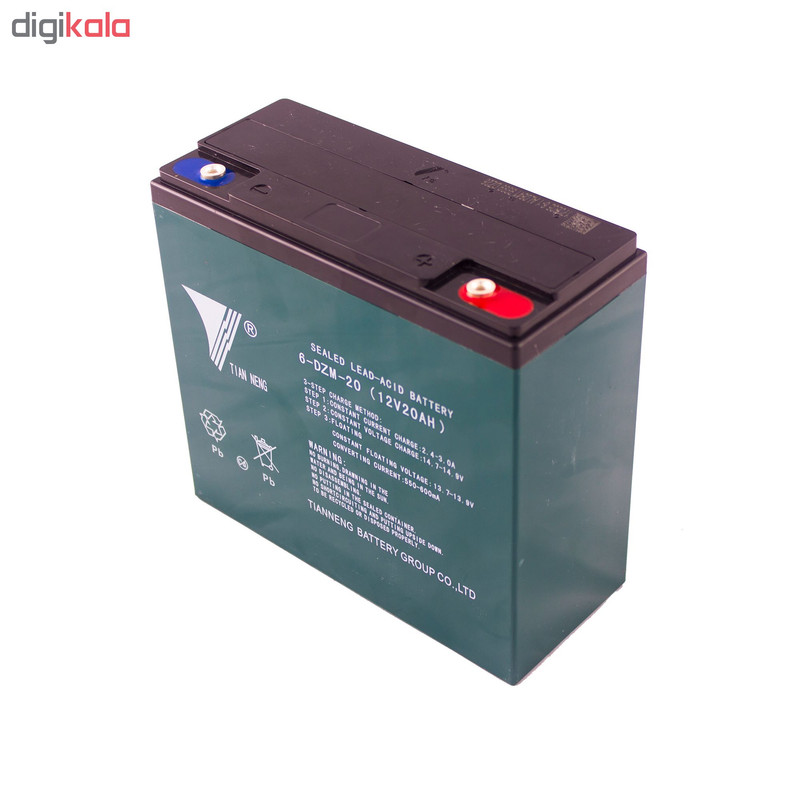 باتری موتورسیکلت تیانینگ مدل DZF20