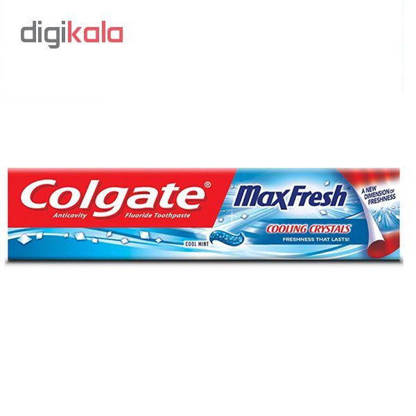 خمیر دندان کلگیت مدل Max Fresh مجموعه 2 عددی حجم 100 میلی لیتر -  - 3