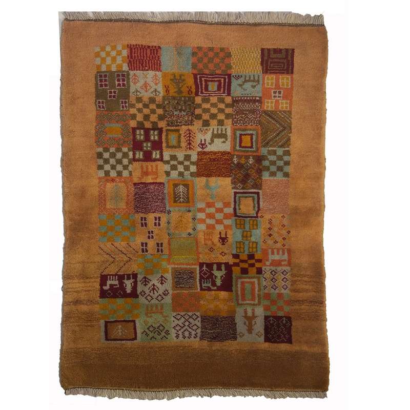 گبه دستبافت یک متری نرمین کسا کد NKP.Z 135