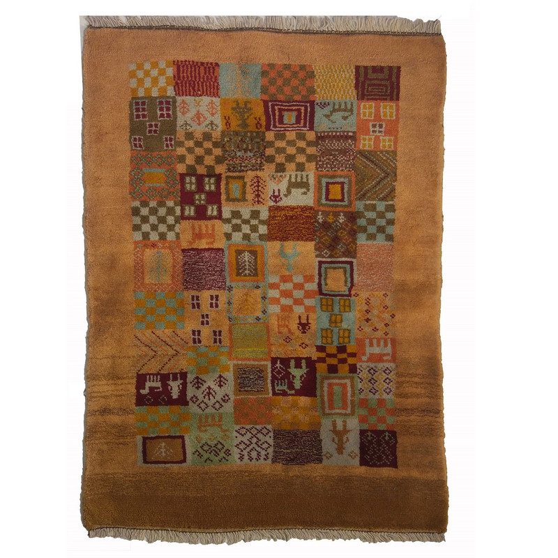 گبه دستبافت یک متری نرمین کسا کد NKP.Z 135