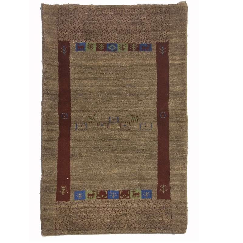 گبه دستبافت یک متری نرمین کسا کد NKP.Z 143