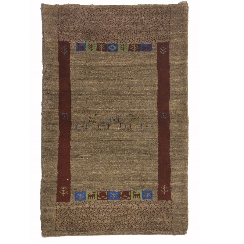 گبه دستبافت یک متری نرمین کسا کد NKP.Z 143