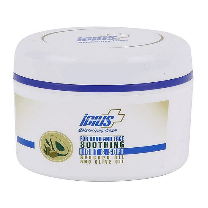کرم مرطوب کننده دست و صورت آی پلاس مدل Soothing حجم 150 میلی لیتر