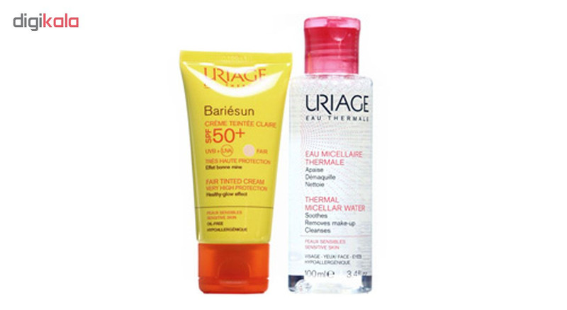 کرم ضد آفتاب رنگی اوریاژ مدل Bariesun به همراه پاک کننده آرایش مدل Micellar Water حجم 50 میلی لیتر کرم ضد آفتاب رنگی اوریاژ مدل Bariesun به همراه پاک کننده آرایش مدل Micellar Water حجم 50 میلی لیتر