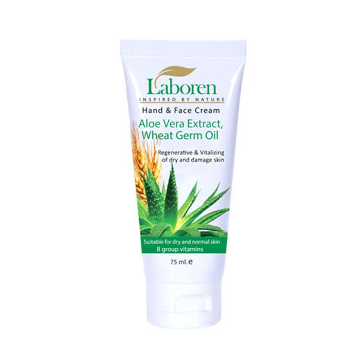 کرم مرطوب کننده لابورن مدل aloe vera حجم 75 میلی لیتر