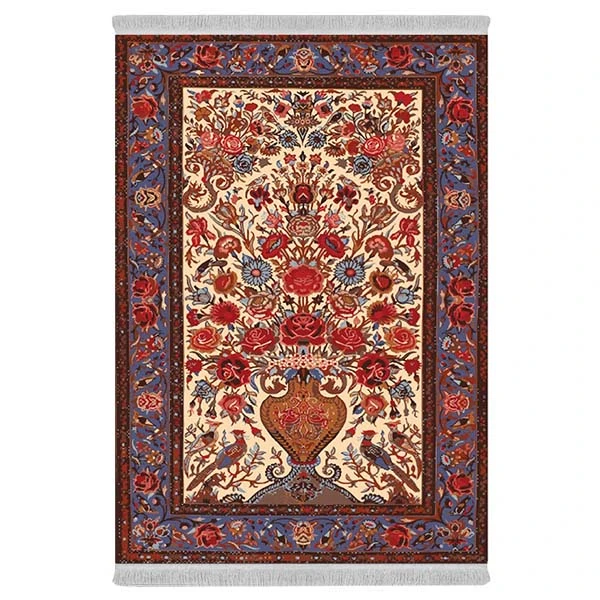 فرش پارچه‌ای دفه مدل فرشینه هزان مخمل کد 044