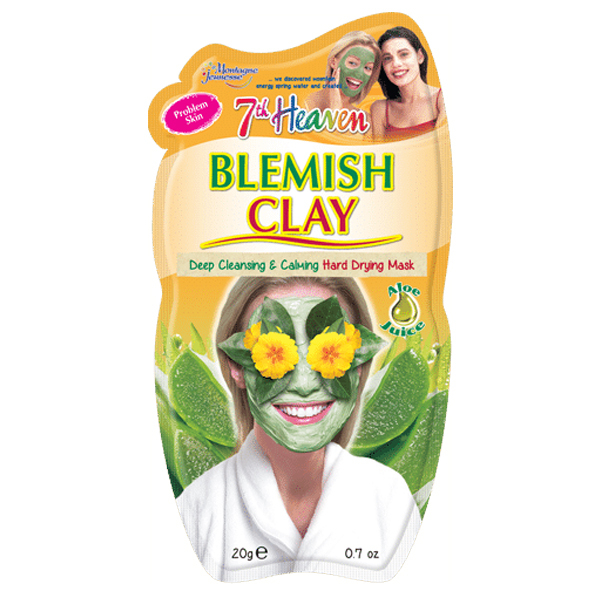 ماسک صورت مونته ژنه سری 7th Heaven مدل Blemish Clay حجم 15 گرم