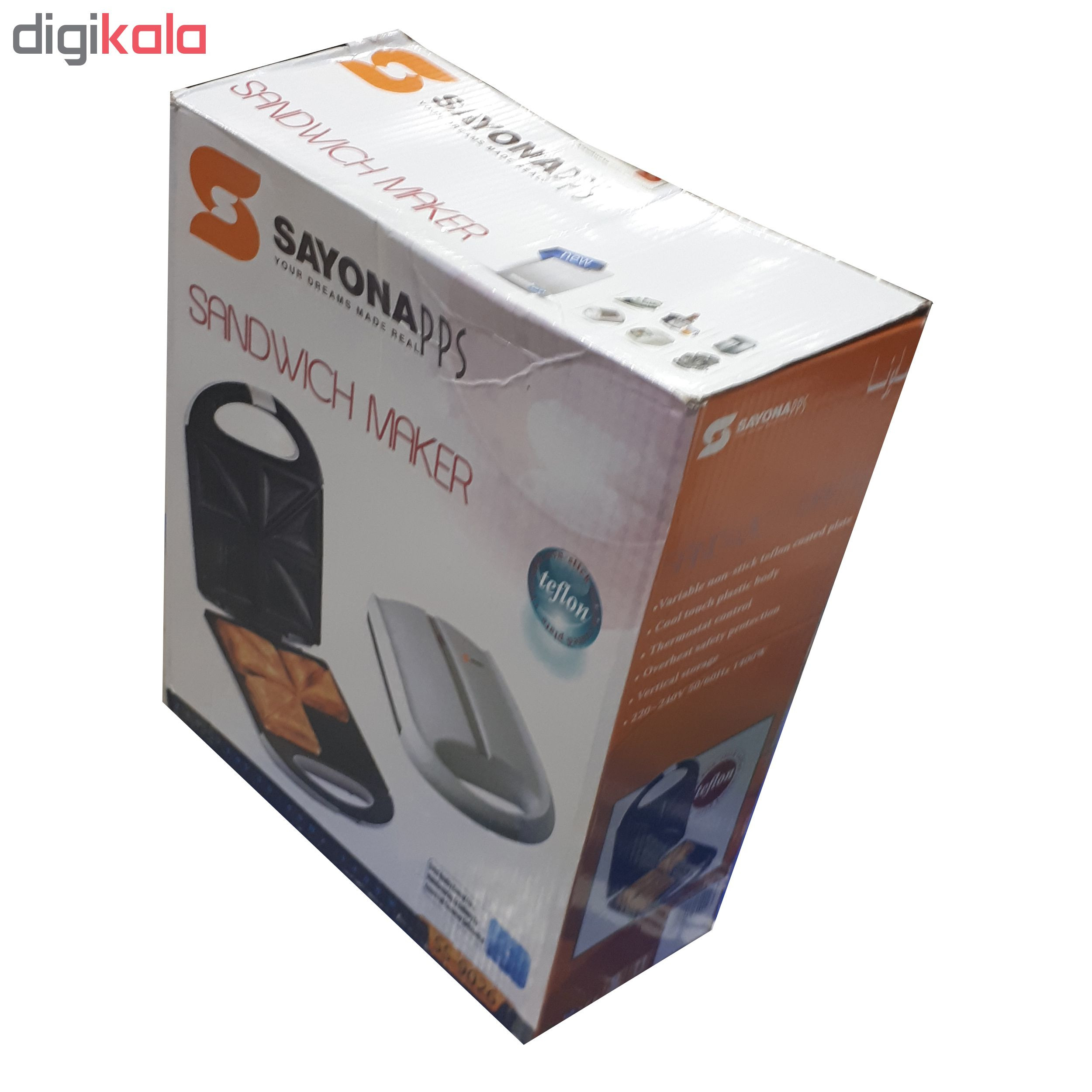 ساندویچ ساز سایونا مدل SS-9026