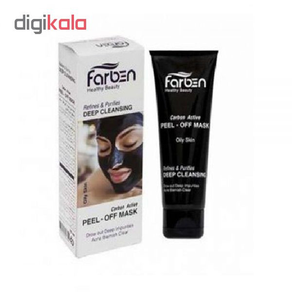 ماسک زغال فاربن مدل Peel-Off حجم 75 میلی لیتر