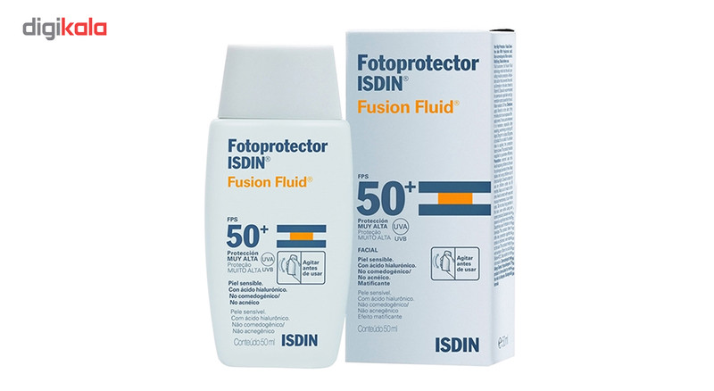 کرم ضد آفتاب ایزدین مدل Fusion Fluid حجم 30 میلی لیتر