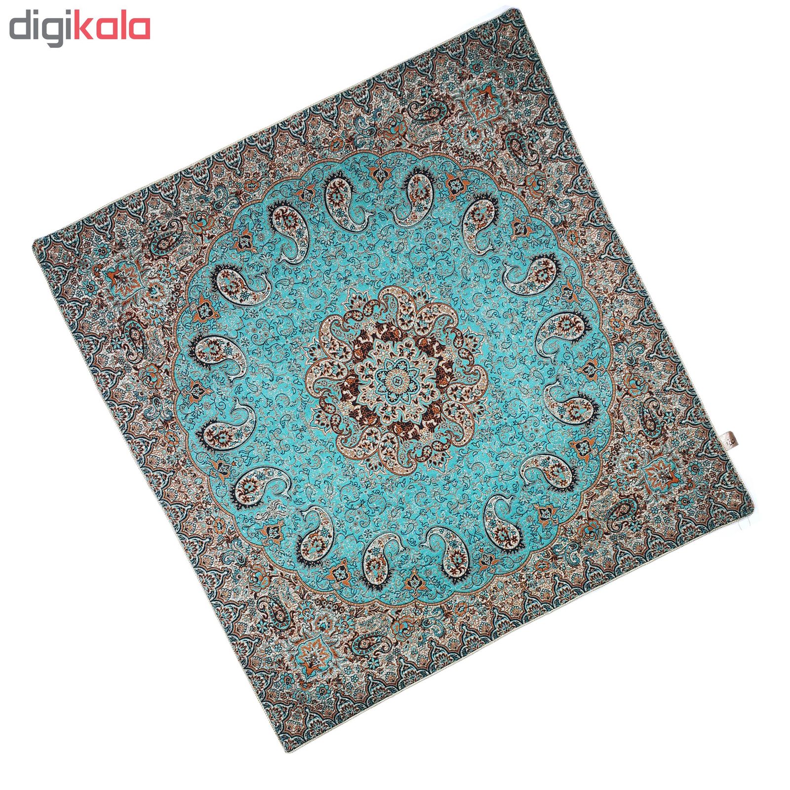 ست 5 تکه رومیزی ترمه شوکران یزد طرح گوهر کد SBZBI5-5