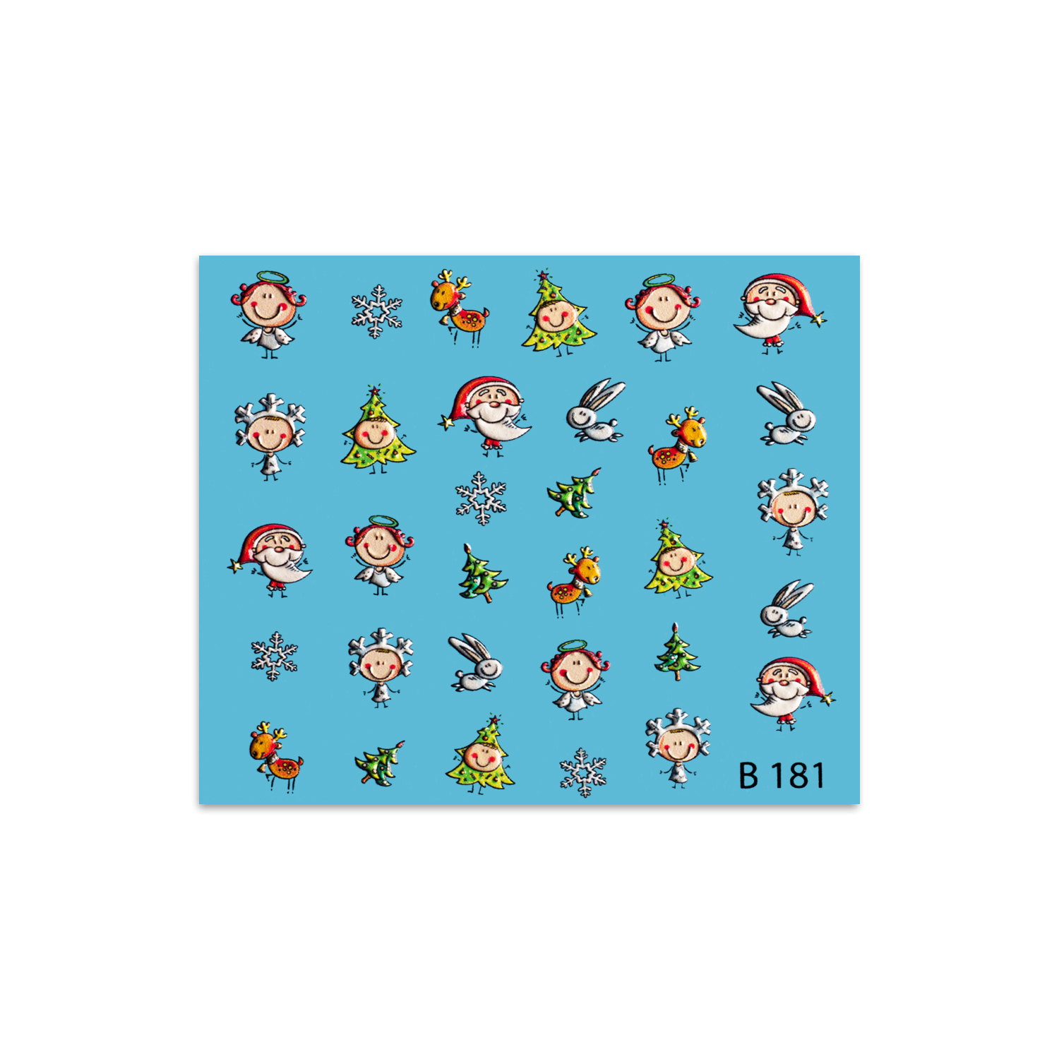 اسلایدر طراحی ناخن مدل B181