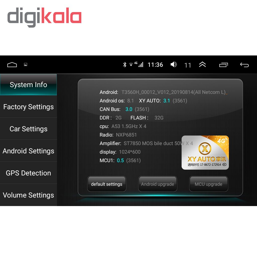 پخش کننده خودرو ووکس مدل S3-C400
