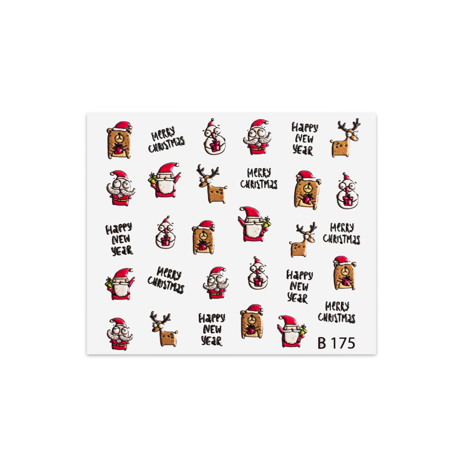 اسلایدر طراحی ناخن مدل B175